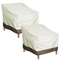 Algopix Similar Product 5 - YBPQABCL 2 Pack Patio Furniture Covers