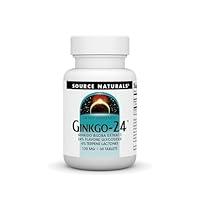 Algopix Similar Product 13 - Source Naturals Ginkgo24  Ginkgo
