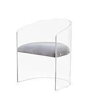 Algopix Similar Product 7 - homzone Clear Acrylic Chair with
