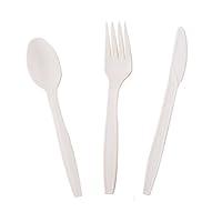 Algopix Similar Product 8 - Belinlen 260 Pack Compostable Cutlery
