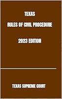 Algopix Similar Product 11 - TEXAS RULES OF CIVIL PROCEDURE 2023