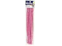 Algopix Similar Product 13 - bulk buys SC038 Pink Fuzzy Craft Sticks