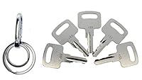 Algopix Similar Product 11 - JEENDA 5 Ignition Keys 455 with a