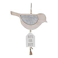 Algopix Similar Product 11 - Wood Galvanized Metal Bird Sign