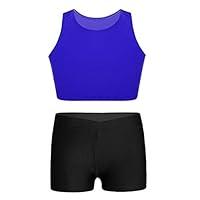 Algopix Similar Product 5 - MSemis Big Girls Solid Color 2 Pcs