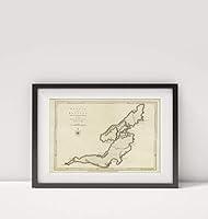 Algopix Similar Product 11 - 1775 Map of Saint Vincent and the