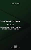 Algopix Similar Product 1 - New Jersey Statutes Title 3B