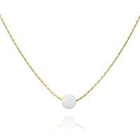 Algopix Similar Product 1 - Tooliks  White Opal 5mm Ball Gold