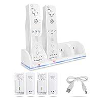 Algopix Similar Product 9 - 4in1 Charging Station for WiiWii U