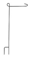 Algopix Similar Product 17 - KINREX Garden Flag Pole Holder Stand 