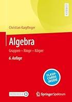 Algopix Similar Product 5 - Algebra Gruppen  Ringe  Krper