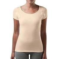Algopix Similar Product 11 - Womens Sweatproof Undershirt  Scoop