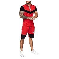 Algopix Similar Product 4 - Mens Summer Sports Suit 2 Piece