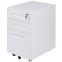Algopix Similar Product 19 - Giantex 3Drawer Mobile File Cabinet