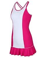 Algopix Similar Product 14 - Bace Girls Pink and White Tennis Dress