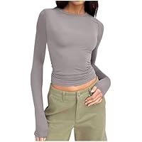 Algopix Similar Product 3 - Womens Long Sleeve Shirts Tight Fitted