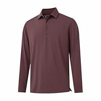 Algopix Similar Product 17 - M MAELREG Long Sleeve Polo Shirts for