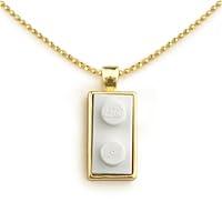 Algopix Similar Product 14 - Twin Brick Charm with 18K Gold Plated