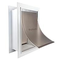 Algopix Similar Product 20 - PetSafe Never Rust Wall Entry Pet Door