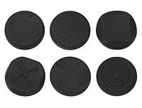 Algopix Similar Product 7 - 6Pcs Black Silicone Thumb Stick Grips