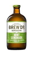 Algopix Similar Product 14 - BREW DR Organic Kombucha Mint Lemonade