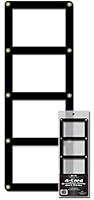 Algopix Similar Product 12 - BCW 4 Screwdown Card Holder  Black