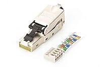 Algopix Similar Product 4 - Digitus Shielded RJ45 Plug 2 Pack for