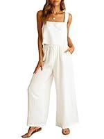 Algopix Similar Product 20 - ANRABESS Womens 2 Piece Outfits Linen