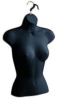 Algopix Similar Product 18 - Female Molded Black Shirt Form  Fits