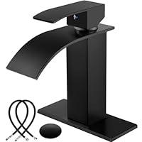 Algopix Similar Product 14 - Midanya Matte Black Bathroom Sink