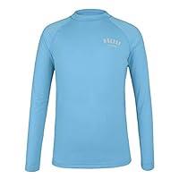 Algopix Similar Product 20 - BALEAF Big Boys Long Sleeve Swim Shirt
