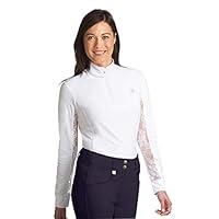 Algopix Similar Product 3 - Romfh Ladies Hunter Lace LS Shirt Snap
