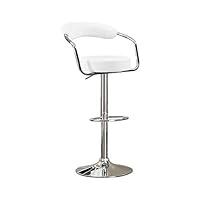 Algopix Similar Product 10 - Benjara Round Seat Bar Stool With Gas