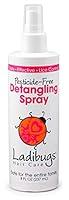Algopix Similar Product 20 - Ladibugs Detangler Spray 8oz  Best