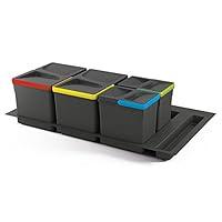 Algopix Similar Product 19 - Emuca 8935823 Waste Bins for Drawer