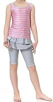 Algopix Similar Product 18 - Captainswim Kids Sleeveless Swimsuit
