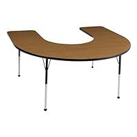 Algopix Similar Product 14 - ECR4Kids 60 x 66 Horseshoe Shape