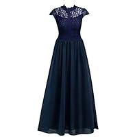 Algopix Similar Product 18 - iLUGU Womens Floral Lace 23 Sleeves
