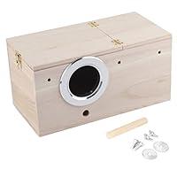 Algopix Similar Product 19 - Wooden Birds Nest Box Cockatiels Bird