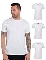 Algopix Similar Product 12 - INTO THE AM Premium Mens Fitted Crew