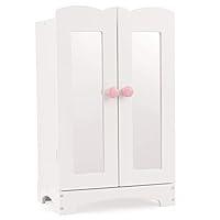 Algopix Similar Product 8 - KidKraft Wooden Lil Doll Armoire with
