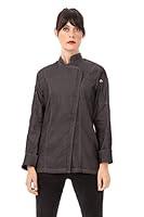 Algopix Similar Product 14 - Chef Works Womens Gramercy Denim Chef