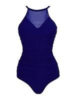 Algopix Similar Product 18 - Womens Vintage Ruched One Piece