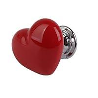 Algopix Similar Product 11 - Heart Shaped Door Drawer Bin Handle