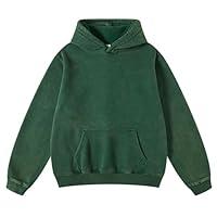 Algopix Similar Product 14 - OSACOD Mens Oversized Hoodies Pullover