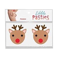 Algopix Similar Product 14 - Edible Body Pasties - Cinnamon Reindeer