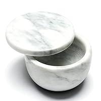 Algopix Similar Product 15 - jalz jalz Marble Salt Box Spice keeper