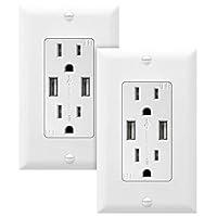 Algopix Similar Product 12 - TOPGREENER 48A High Speed USB Wall