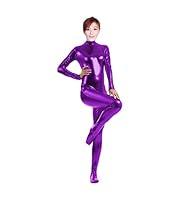 Algopix Similar Product 12 - WOLF UNITARD Shiny Metallic Unitard