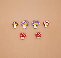 Algopix Similar Product 5 - Mushrooms Croc Shoe Charms Wristband